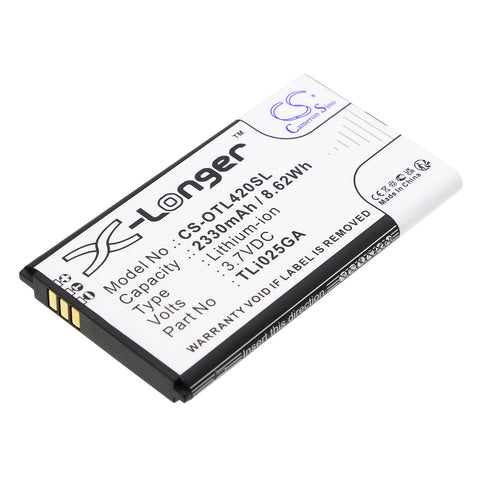 Alcatel Link Zone Battery 3.7V 2330mAh Li-Ion - Compatible Replacement