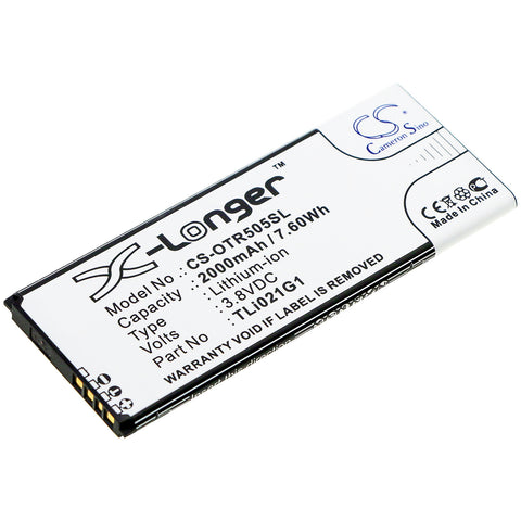 Alcatel Insight 5005R Battery 3.8V 2000mAh - Compatible Replacement