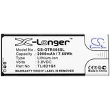 Alcatel Insight 5005R Battery 3.8V 2000mAh - Compatible Replacement