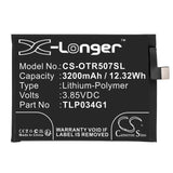 Alcatel OT-5007S Battery 3.85V 3200mAh - Compatible Replacement