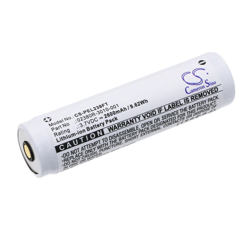 Pelican 7600 3-Color LED Flashlight Battery 3.7V 2600mAh - Compatible Replacement