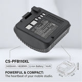Profoto Monolight B10X Plus Battery 14.4V 3400mAh - Compatible Replacement