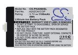 Philips Xenium 9A9A Battery 3.7V 1100mAh - Compatible Replacement