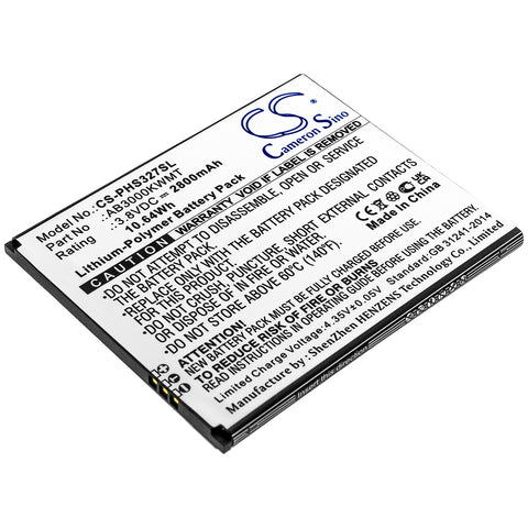 Philips Xenium S327 Battery 3.8V 2800mAh - Compatible Replacement