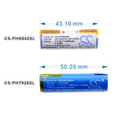 Philips HS8420/23 Battery 3.7V 650mAh - Compatible Replacement