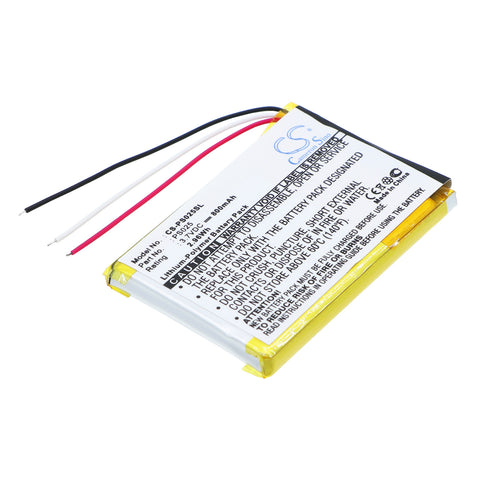 Philips GoGear SA6015 Battery 3.7V 800mAh Li-Polymer - Compatible Replacement