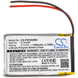 Polaroid 360 Dual Lens VR Camera Battery 3.7V 1000mAh - Compatible Replacement