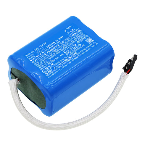 QED Environmental Systems Battery 7.2V 3800mAh - Compatible Replacement