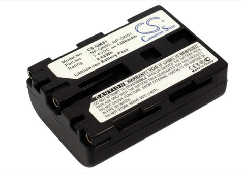 Sony Cyber-shot DSC-F828 Battery 7.4V 1300mAh - Compatible Replacement