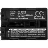 Sony Video Walkman GV-D1000 Battery 7.4V 2800mAh - Compatible Replacement