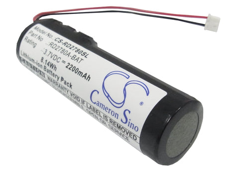 RCA Lyra Jukebox RD2780 MP3 Playmer Battery 3.7V 2200mAh - Compatible Replacement