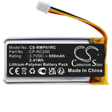 Razer Basilisk Ultimate Battery 3.7V 650mAh - Compatible Replacement