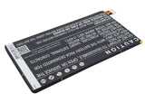 Verizon MLP3970125 compatible replacement battery, alternate reverse view on white
