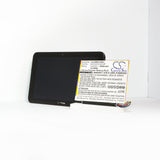 Verizon QTAIR7 compatible replacement battery, specification label view
