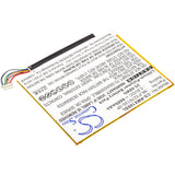 Verizon QTAIR7 compatible replacement battery, reverse product view
