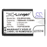 Rotronic HygroPalm HP7-2 Battery 3.7V 1800mAh - Compatible Replacement