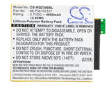 Verizon SQU-1408 Battery Replacement for Tablet