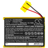 Oregon Scientific OP0118-13 Battery 3.7V 2900mAh - Compatible Replacement
