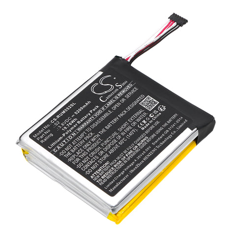 Ring Video Doorbell 2nd Battery 3.8V 5200mAh - Compatible Replacement