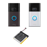 Ring Video Doorbell 2nd Battery 3.8V 5200mAh - Compatible Replacement