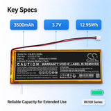 Royal Kludge R75 Pro Battery 3.7V 3500mAh - Compatible Replacement