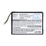HP iPAQ RZ1715 Battery 3.7V 1450mAh - Compatible Replacement