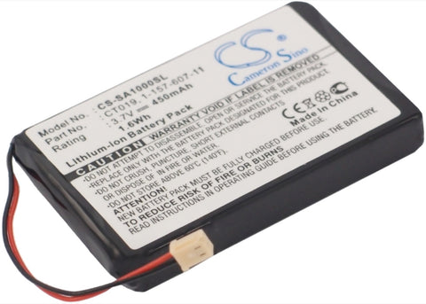 Sony NW-A1200v Battery 3.7V 450mAh - Compatible Replacement