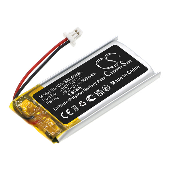 Samson 602040 Battery 3.7V 500mAh - Compatible Replacement