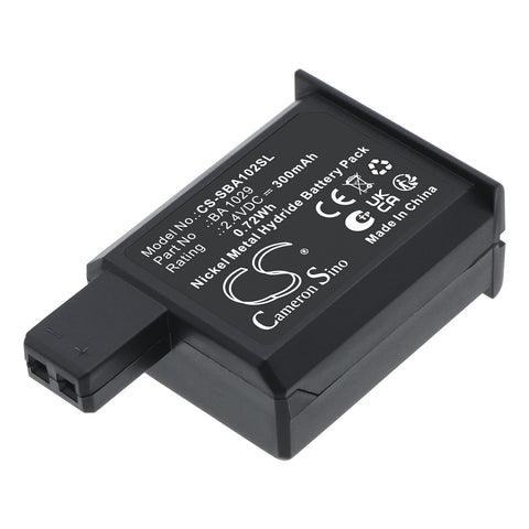 Sennheiser Receiver EKI 1029 Battery 2.4V 300mAh Ni-MH - Compatible Replacement