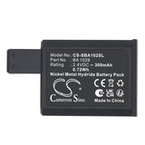 Sennheiser Receiver EKI 1029 Battery 2.4V 300mAh - Compatible Replacement