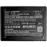 Sony PMW-EX330 Battery 14.8V 6400mAh - Compatible Replacement