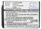 Cameron Sino CS-SBT020MB Battery