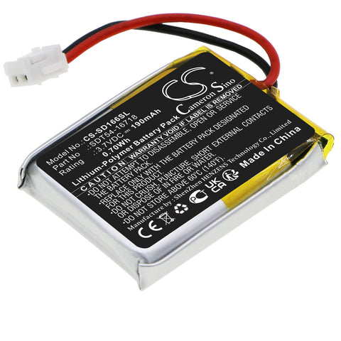 SportDog YardTrainer YT-100S Collar Battery 3.7V 190mAh - Compatible Replacement