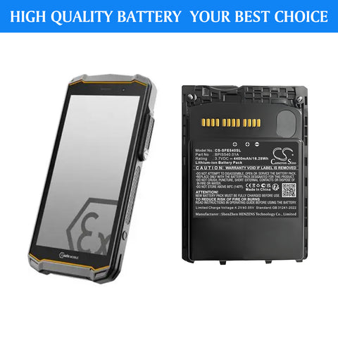 i.safe Mobile IS540.M1 D1 Battery 3.7V 4400mAh - Compatible Replacement