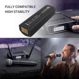 Shure GLXD14+ Handheld Wireless Microphone Transmitter Battery 3.7V 2600mAh - Compatible Replacement