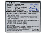 Sharp SH8188U Battery 3.7V 1450mAh - Compatible Replacement