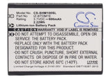 Sharp Portable Plasmacluster Ion Generator IG-DM1Z-W Battery 3.7V 600mAh - Compatible Replacement