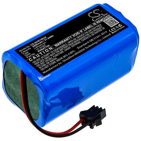 Shark ION Robot 700 RV700 Battery 14.4V 2600mAh - Compatible Replacement