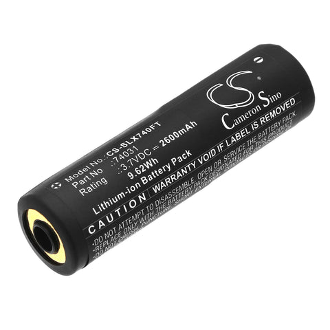 Streamlight Strion LED HL Flashlight Battery 3.7V 2600mAh Li-Ion - Compatible Replacement