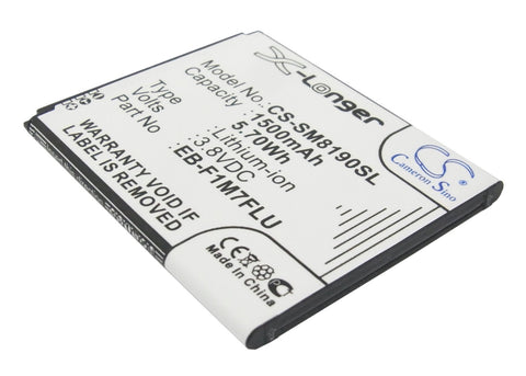 Samsung Galaxy SIII Mini Value Edition Battery 3.8V 1500mAh - Compatible Replacement
