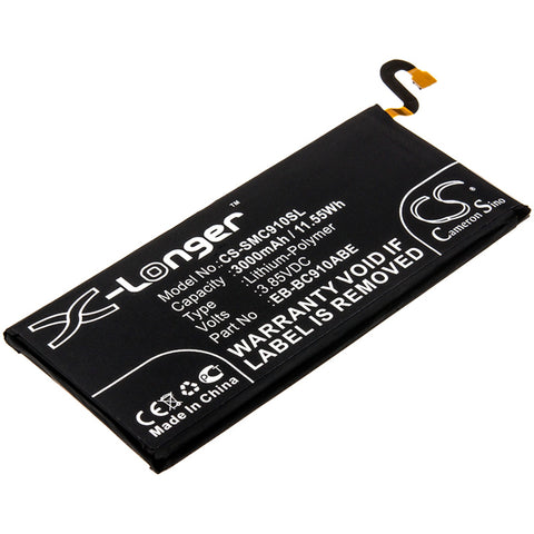 Samsung Galaxy C10 Pro Battery 3.85V 3000mAh - Compatible Replacement
