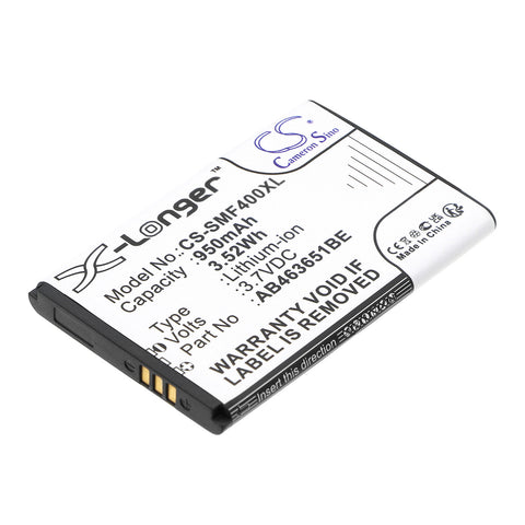 Samsung GT-M7500 Emporio Armani Battery 3.7V 950mAh - Compatible Replacement