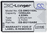Samsung Galaxy Pocket 2 Duos Battery 3.7V 1250mAh - Compatible Replacement
