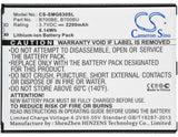 Samsung Galaxy Mega 6.3 LTE 8GB Battery 3.7V 2200mAh - Compatible Replacement