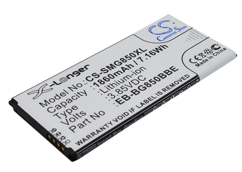 Samsung Galaxy Alpha LTE-A Battery 3.85V 1860mAh - Compatible Replacement