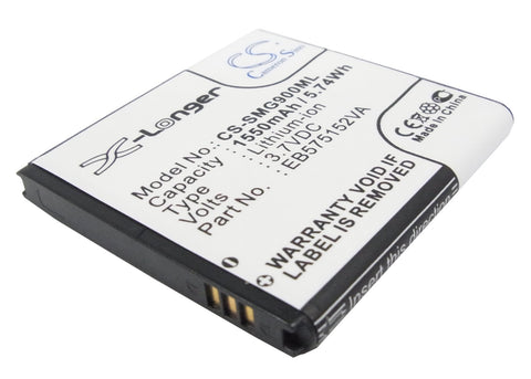 NTT DoCoMo Galaxy S Battery 3.7V 1550mAh - Compatible Replacement