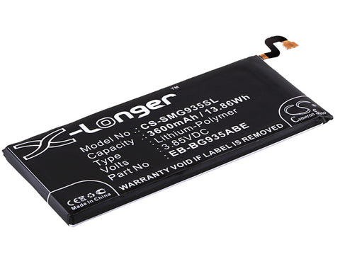 Samsung Galaxy S7 Edge XLTE Battery 3.85V 3600mAh - Compatible Replacement