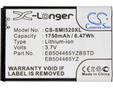 Samsung Droid Charge I510 Battery 3.7V 1750mAh - Compatible Replacement