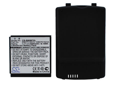 AT&T Captivate I897 Battery 3.7V 2200mAh Li-Ion - Compatible Replacement