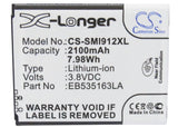 Samsung Galaxy Grand Neo Plus Duo Battery 3.8V 2100mAh - Compatible Replacement